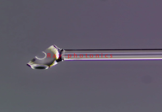 Angled Ball Lensed Fiber